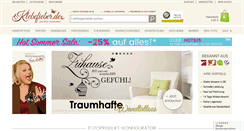 Desktop Screenshot of klebefieber.de